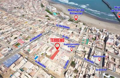 ¡EN VENTA! AMPLIO TERRENO DE 255.50 M2 EN EL CORAZÓN DE PIMENTEL